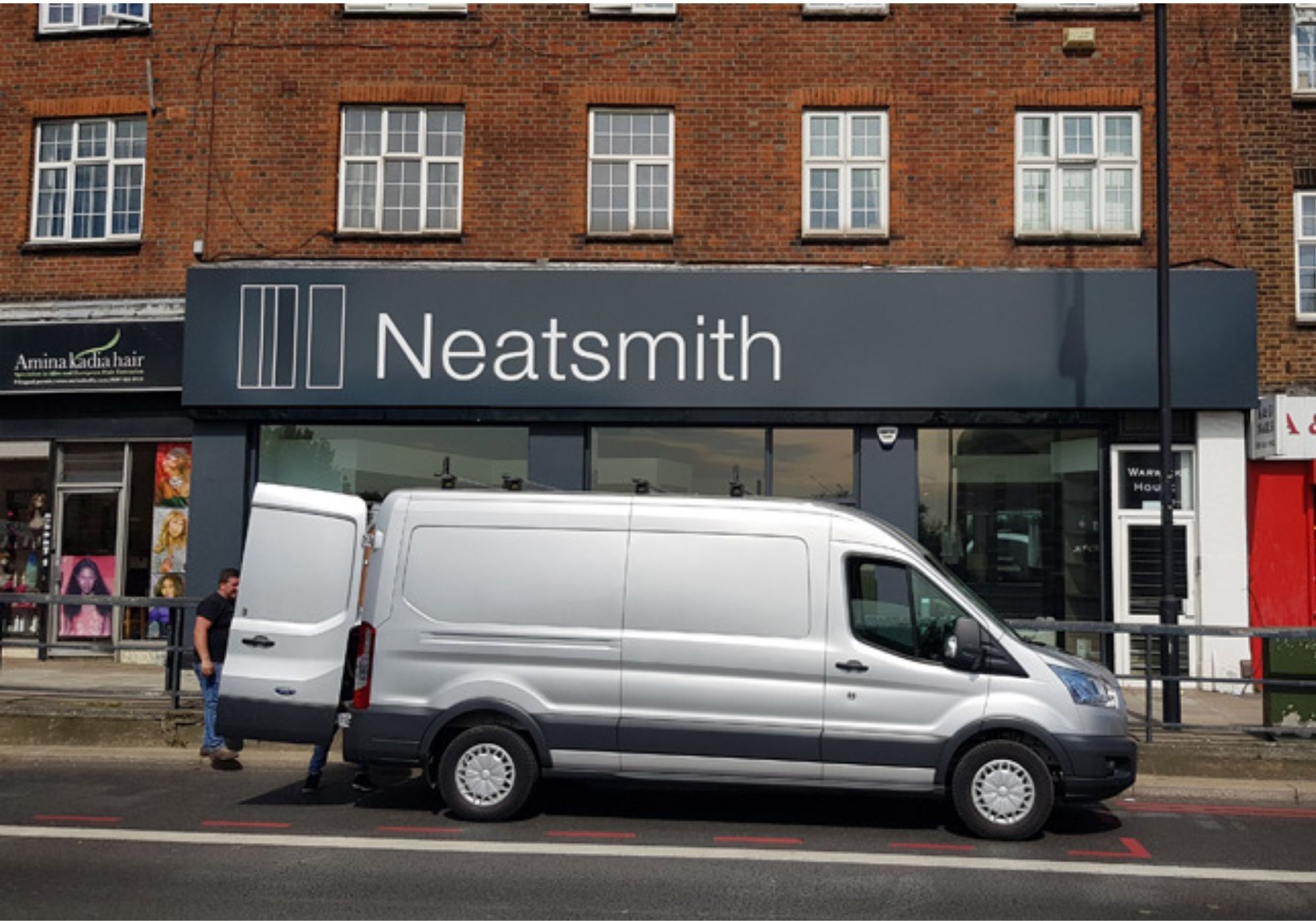 A Neatsmith company van.